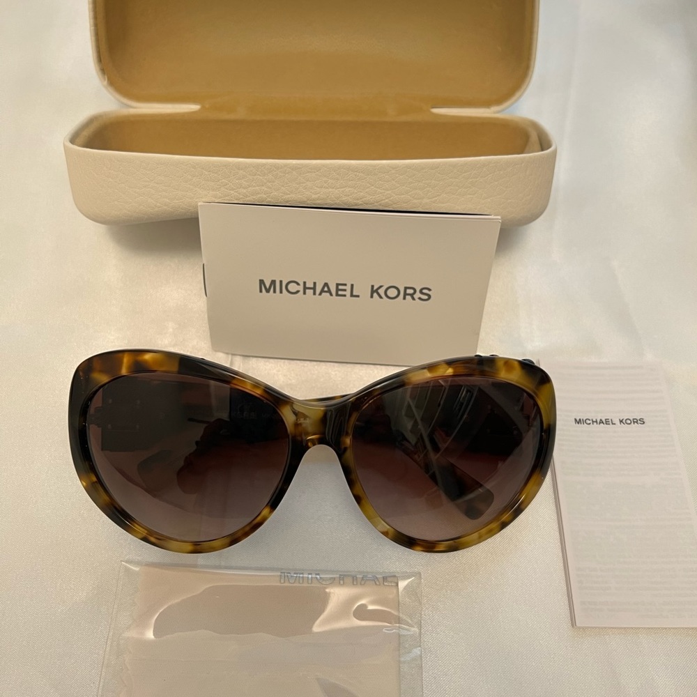 Michael Kors tortoise frame sunglasses